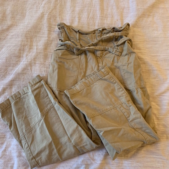 Cute Zara girls cargo, rarely worn, size 11-12, wide leg - Picture 2 of 3